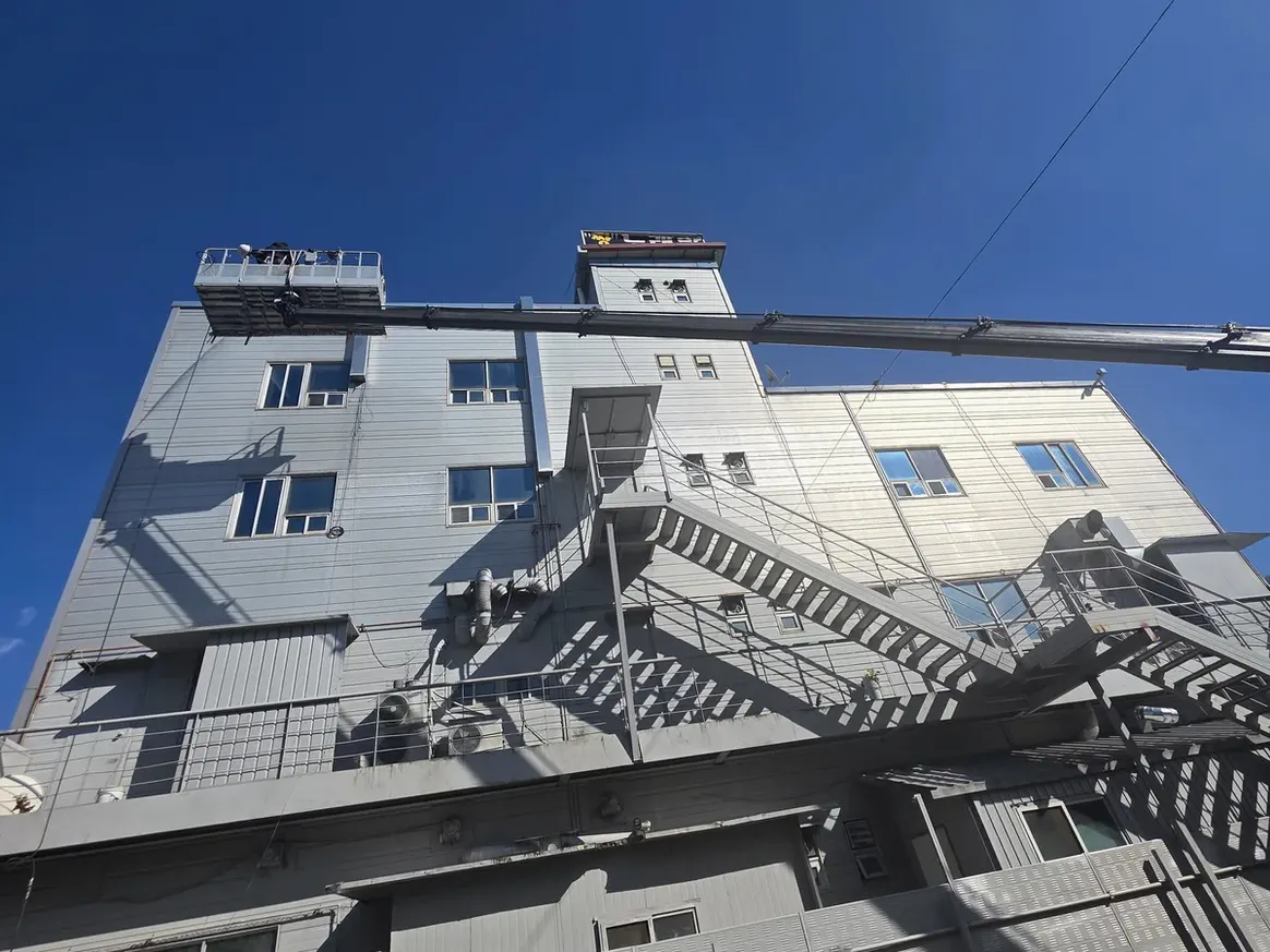 담양군 월산면 건물 화장실 세면대 살균 위생청소 사례 - 행진크린